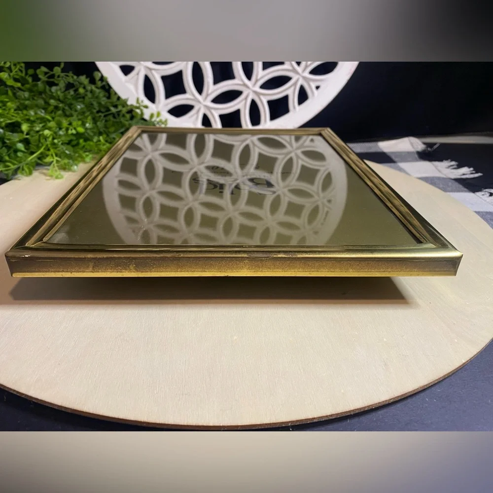 Vintage Solid Brass 8 x 10 Photo Frame -‎ Gold Made in Korea